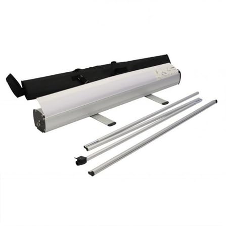 FAST NEXT DAY DELIVERY - Roll Up Banner Stand - 85CM x 200CM - Free Carry Case - Free Artwork Design* - Hard Ware + Print - Fast Delivery (Hardware + Print)