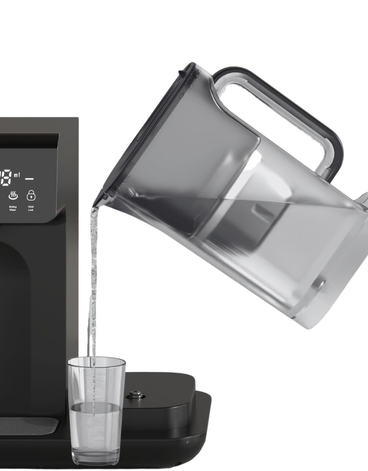 Hot Water Dispenser With Filter β Instant Hot Water, Energy Efficiency, For Home Kitchen, Detachable Jug