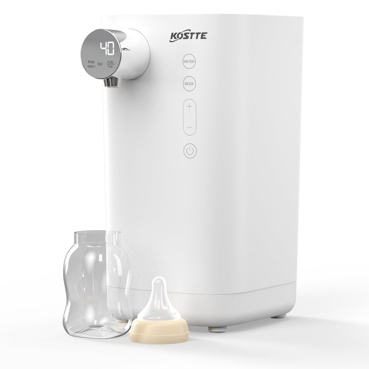 Baby Bottle Maker, KOSTTE 24hr Temp-Controlled Formula Maker, Baby Kettle for Making Formula Bottle Instantly, Food Maker, Ideal for Night Feeds, 1.5L