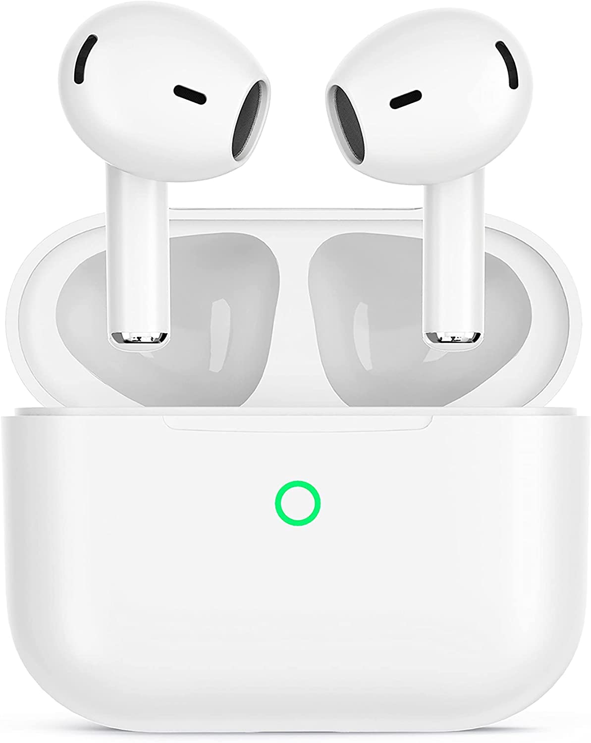 For iPhone Earbuds, Smartphone Bluetooth 5.4 in Ear Headphones NEW True Wireless Earphones with 4 ENC Noise Cancelling Mic, 50H Playtime HiFi Stereo, IPX7 Waterproof Touch Control for iPhone/Android
