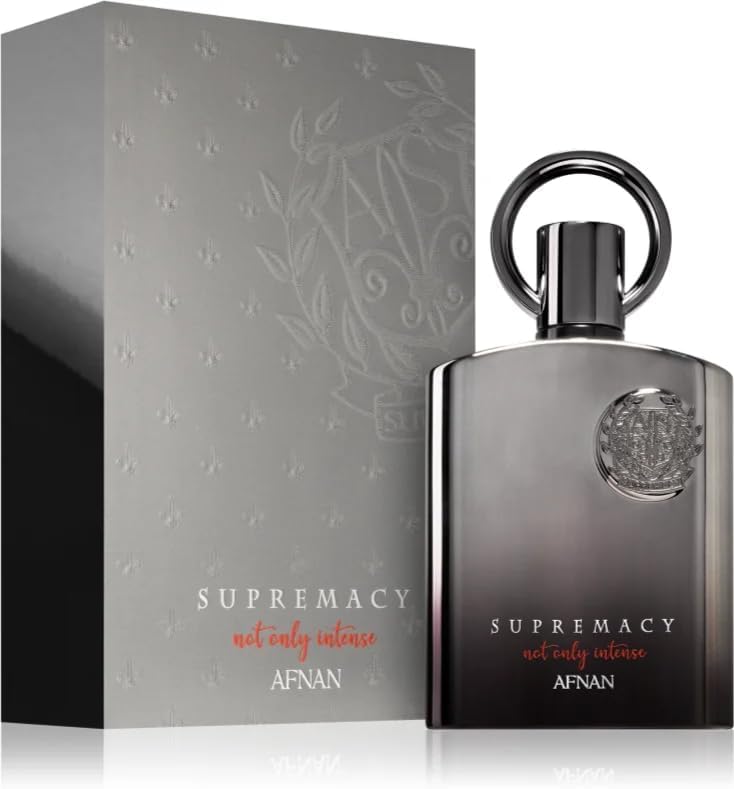 Afnan Supremacy Not Only Intense Extrait De Parfum Spray for Men, 100ml