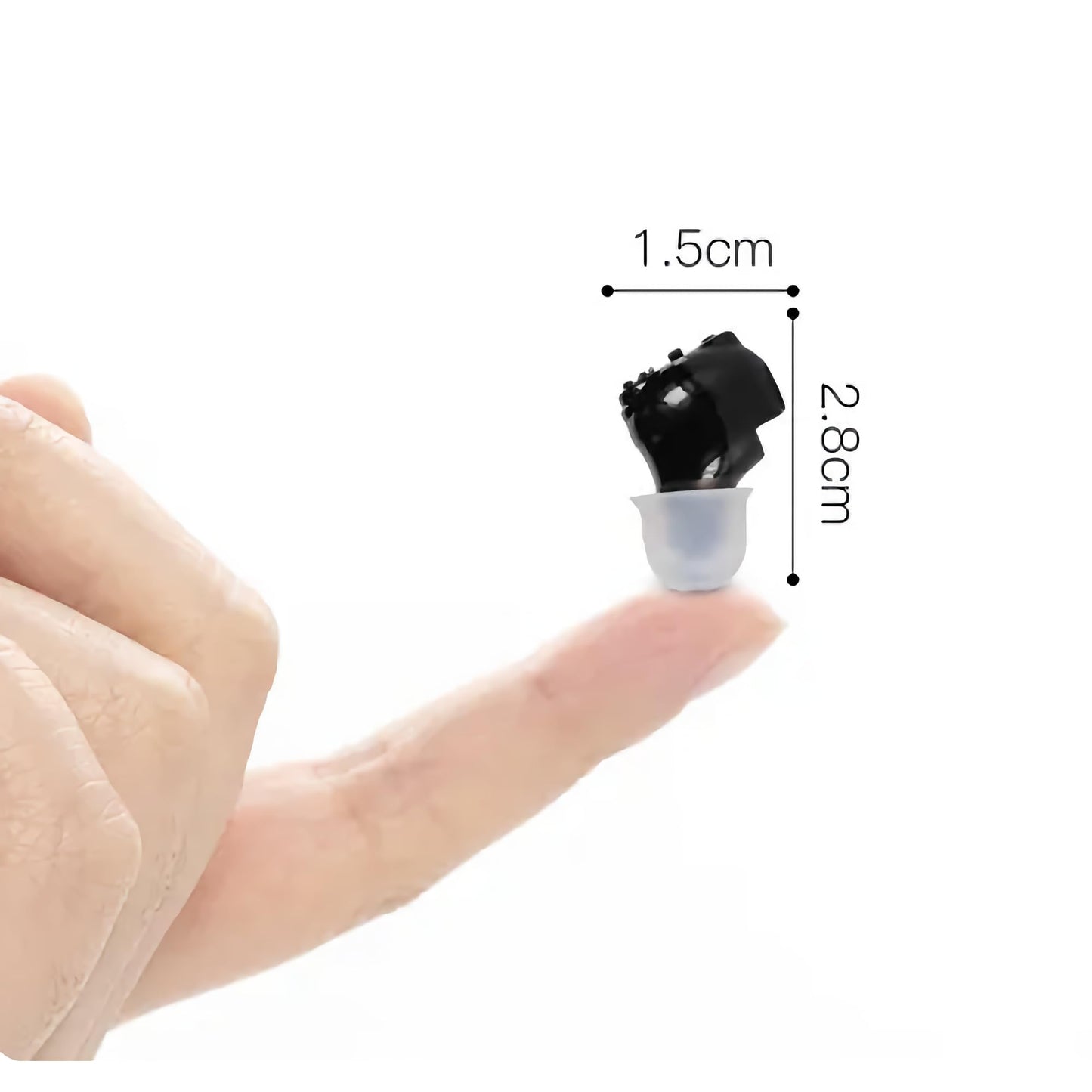 JD Health Tech | Invisible Mini Digital Hearing Amplifier Sound Aid Voice Enhancer Rechargeable (SimpleSound)