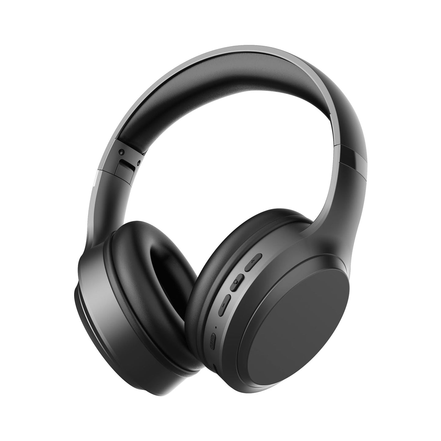 MOXYOY Bluetooth Headphones Over Ear, 82H Playtime, 3EQ Hi-Fi Sound Modes, Foldable Wireless Headphones, Lightweight Over Ear Headphones with Microphone for PC/Travel/Gaming/Office