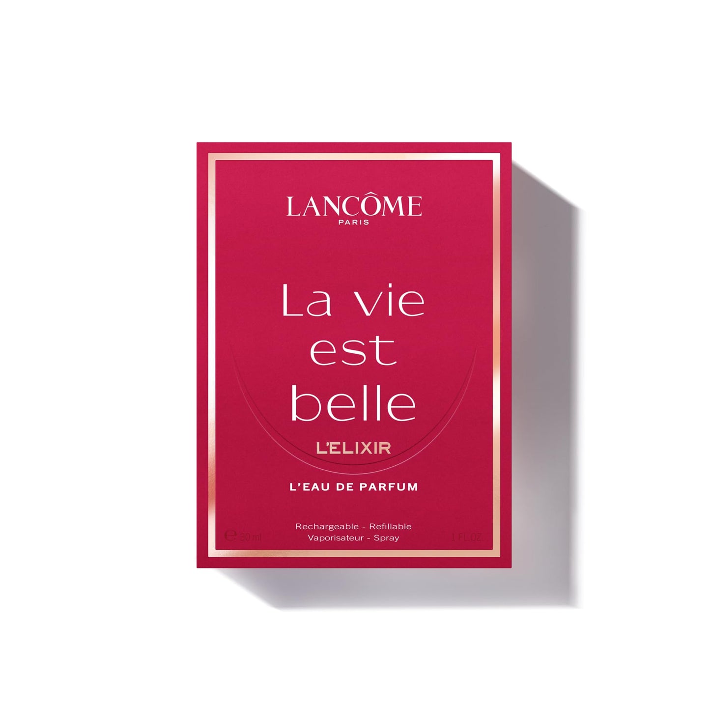 Lancôme La Vie Est Belle L'Elixir Eau de Parfum - Long Lasting Fragrance with Raspberry, Violet & Cocoa Butter, Velvety Floral Women's Perfume, 30ml