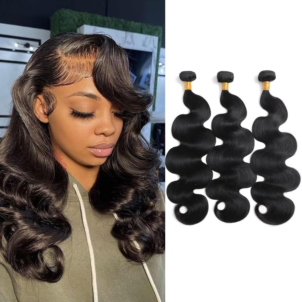 13 x 4 Lace Frontal Closure Body Wave Frontal 13 x 4 HD Transparent Lace Frontals With Bangs Baby Hair 100% Remy Human Hair 150% Density Natural Color (Natural Color, 10 Inch)