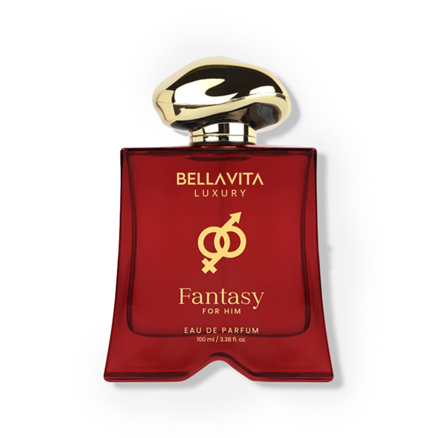 BELLAVITA Luxury Mood Collection FANTASY Perfume for Men 100ml | Pheromone Inspired Technology Long Lasting Fragrance | Notes of Pink Pepper, Orange and Saffron | Floral, Spicy Premium Fragrance