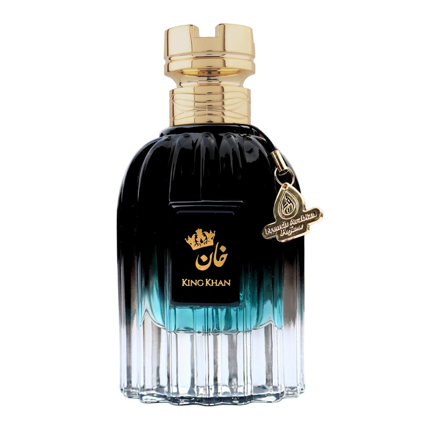 King Khan Eau De Parfum 100ml by French Arabian Perfumes | Woody Spicy Green & Oud Fragrance for Men | Long Lasting Scent