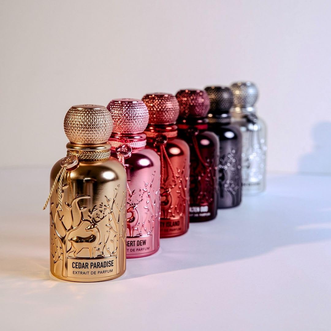Smoked Oud Extrait De Perfume 100ml by Auraa Desire - Floral Woody Spicy Fragrance - Perfume for Men and Women