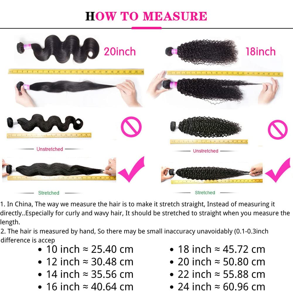 13 x 4 Lace Frontal Closure Body Wave Frontal 13 x 4 HD Transparent Lace Frontals With Bangs Baby Hair 100% Remy Human Hair 150% Density Natural Color (Natural Color, 10 Inch)