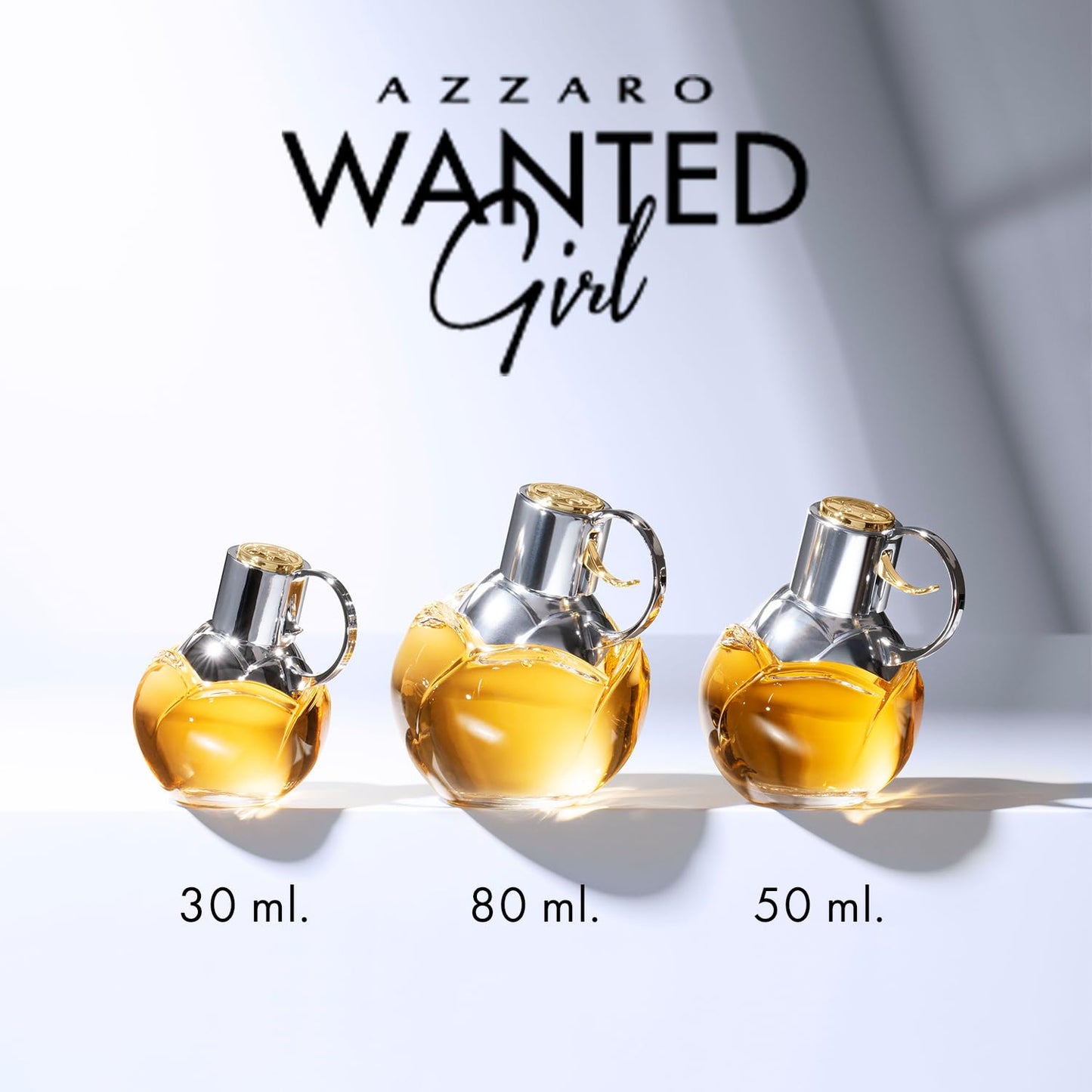 Azzaro Wanted Girl, Eau de Parfum Spray, Floral Oriental Fragrance, Perfume For Women, 50ml