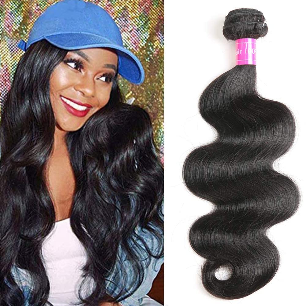 13 x 4 Lace Frontal Closure Body Wave Frontal 13 x 4 HD Transparent Lace Frontals With Bangs Baby Hair 100% Remy Human Hair 150% Density Natural Color (Natural Color, 10 Inch)