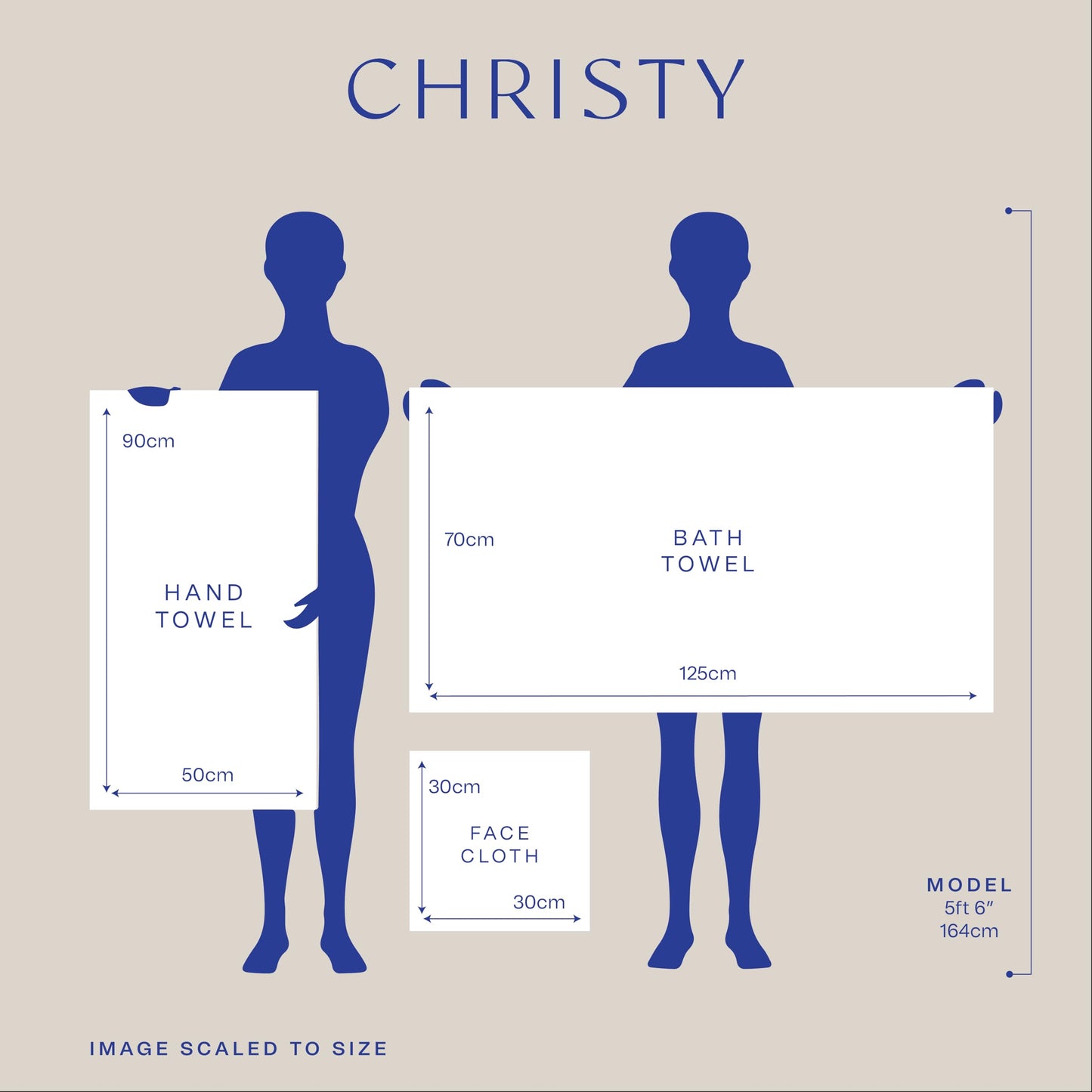 Christy Antalya Large Bath Towels | Set of 6 | 100% Turkish Cotton | 600GSM | Soft Plush Luxury Towel Set | 2 Bath Towels 2 Hand Towels 2 Face Cloths | Quick Dry | White
