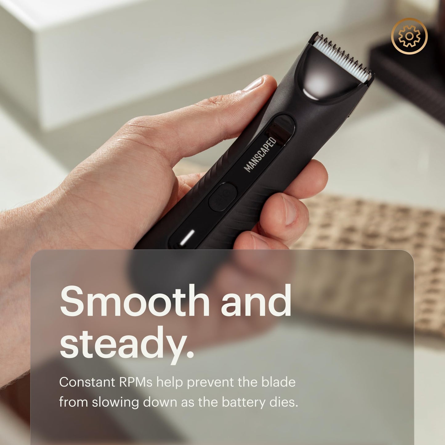 MANSCAPED® The Lawn Mower® 3.0 Plus Groin & Body Hair Trimmer – Updated SkinSafe® Trimmer Blade, Waterproof Wet/Dry Groomer, USB-C Rechargeable, Men’s Wireless Ball Shaver