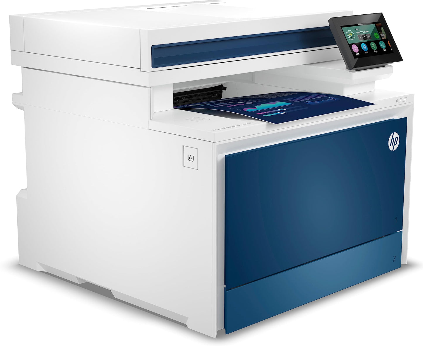 HP Laserjet Pro MFP 4302dw Laser Printer | Colour | Printer for Small Medium Business | Wireless | Print, Copy, Scan | Automatic Document Feeder | 2-Sided Printing | Self-healing WiFi | Ethernet