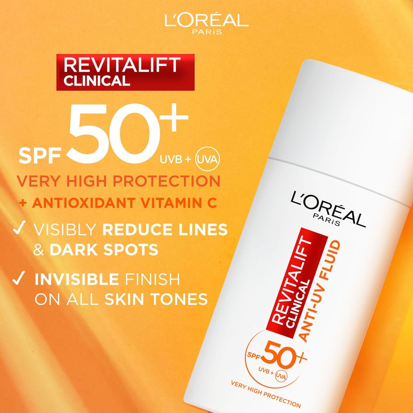 L'Oreal Paris Dermatologist Favourites Gift Set, Featuring Vitamin C Serum, SPF50+ Sunprotection & Retinol Serum, Your Complete Day & Night Routine for Radiant, Youthful Skin