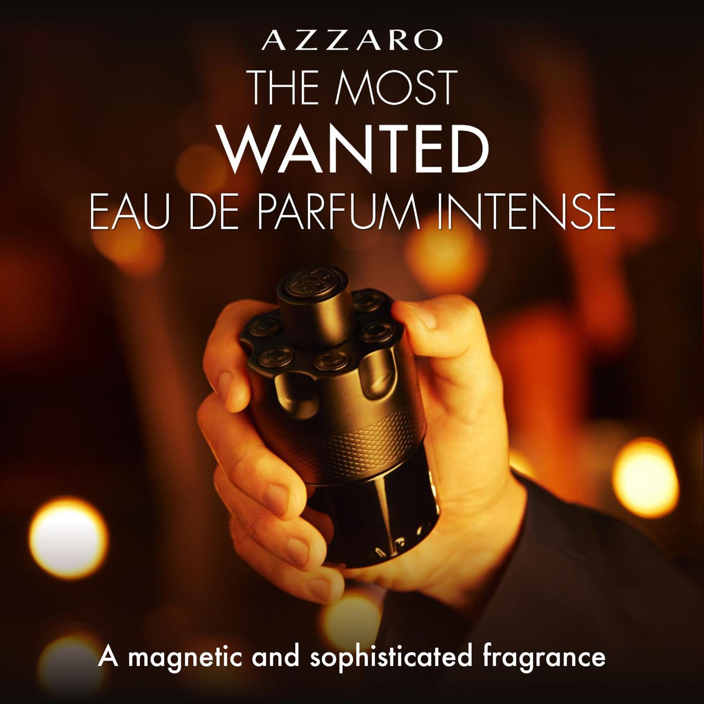 Azzaro The Most Wanted, Eau de Parfum Spray Intense, Perfume For Men, Spicy Fragrance with Fougere Oriental accord, 100ml