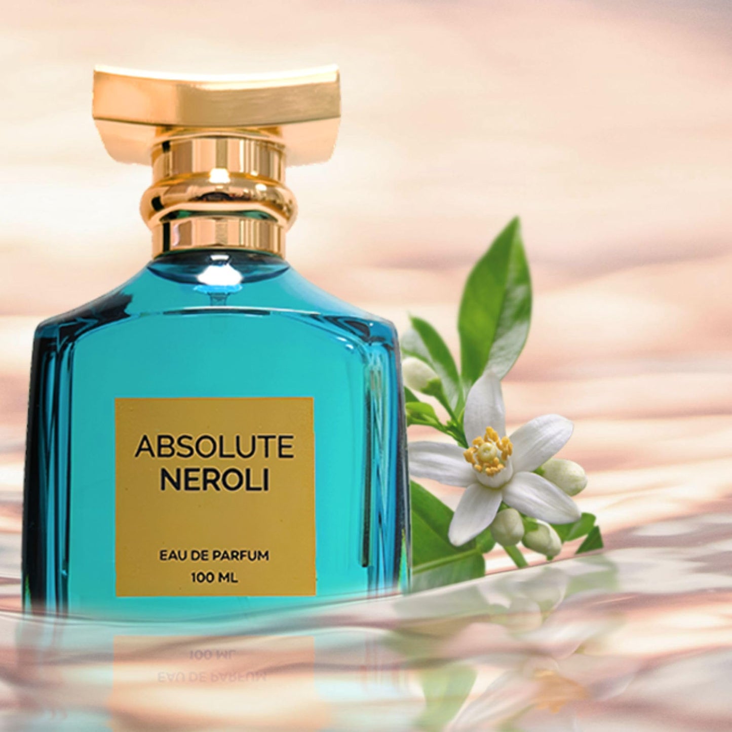 Absolute Neroli Perfume 100ml - Eau De Parfum Unisex Citrusy Floral Fragrance - Fresh Neroli Riviera Town Of Portofino