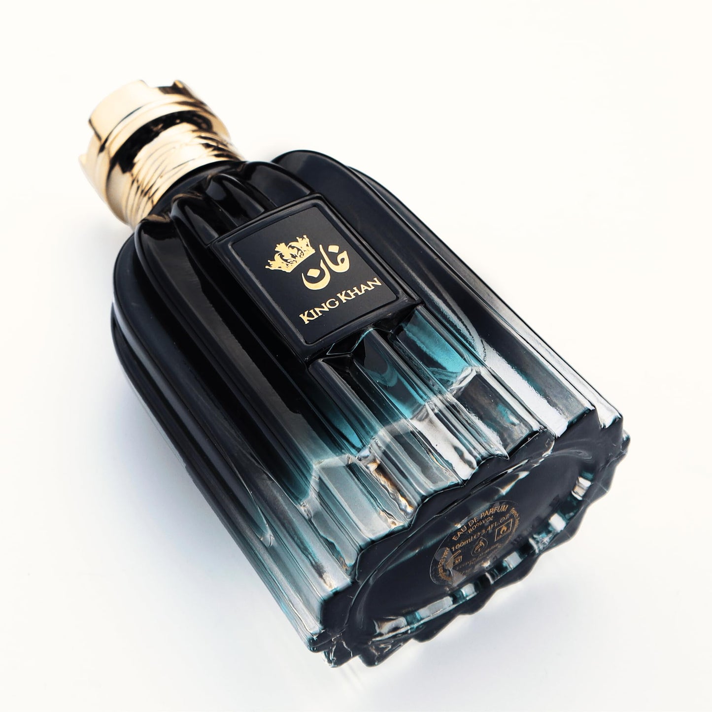 King Khan Eau De Parfum 100ml by French Arabian Perfumes | Woody Spicy Green & Oud Fragrance for Men | Long Lasting Scent