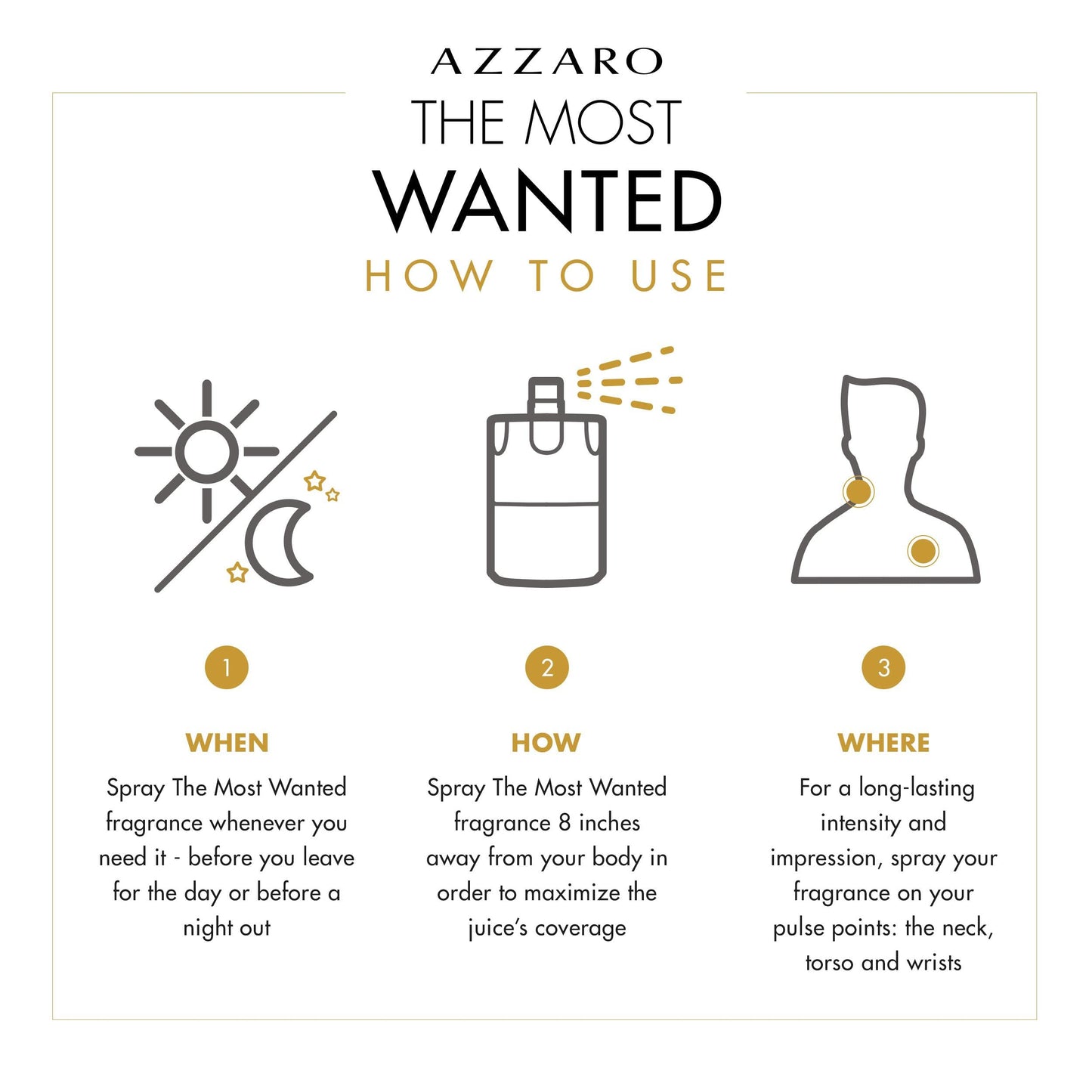 Azzaro Wanted by Night, Eau de Parfum Spray, Spicy Woody Fragrance, Perfume For Men, 100ml