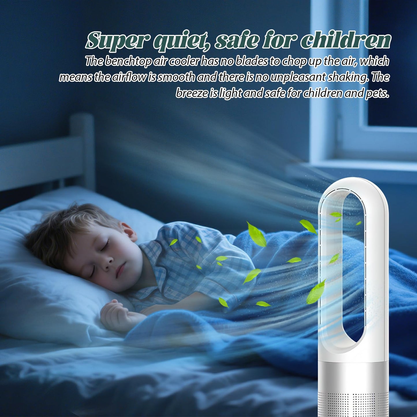 56cm Tower Fan with Air Purifier, 4000-5600rpm Bladeless Fan, Fans & Cooling, Cooler Fans, Standing Fanss, Tower Fansss Cooling Quiet Bedroom, with Remote Control, 8h Timer, 80° Oscillation (silver)