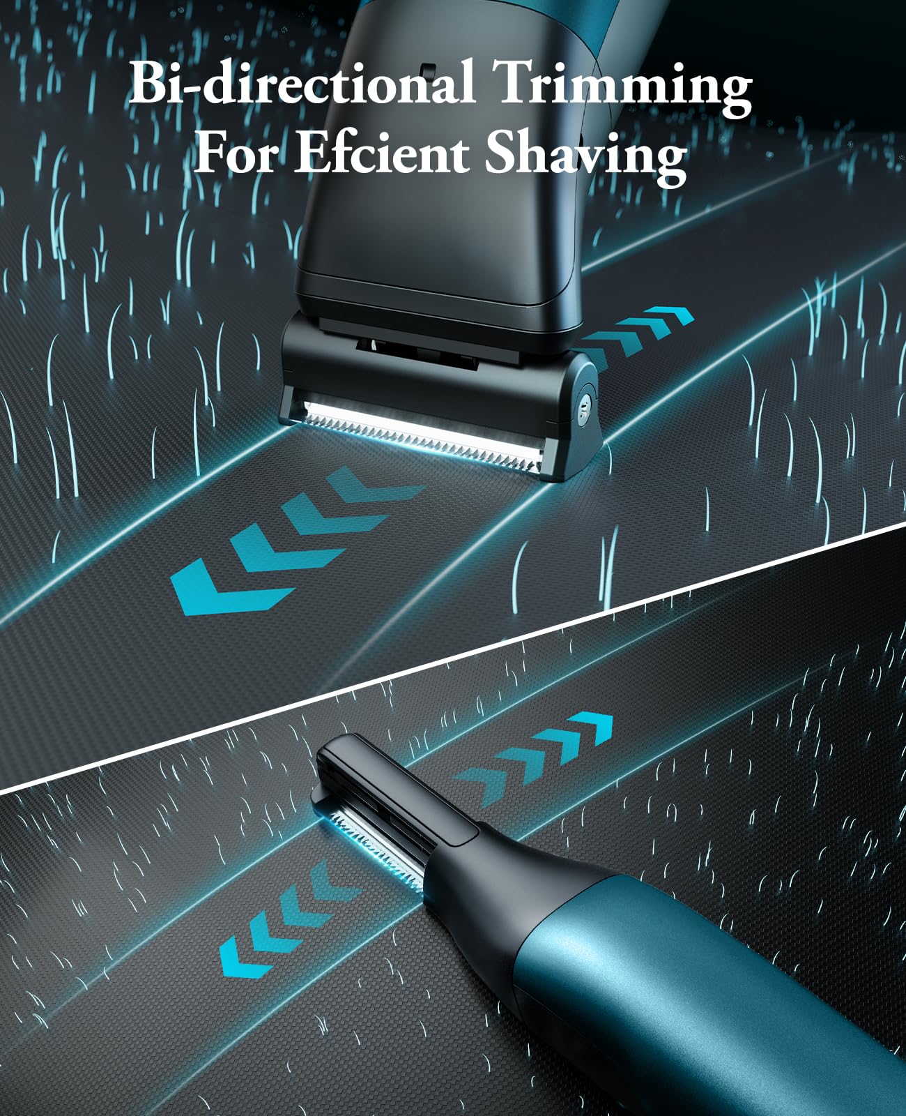 Kensen 2in1 Manscape Intimate 3.0 Body Hair Trimmer Men, Safe Cordless Mens Body Shaver for Pube, Waterproof Pubic Groin Hair Shaver for Men/Women, Mens Grooming Kits for Pubic Hair/50 Times Usage