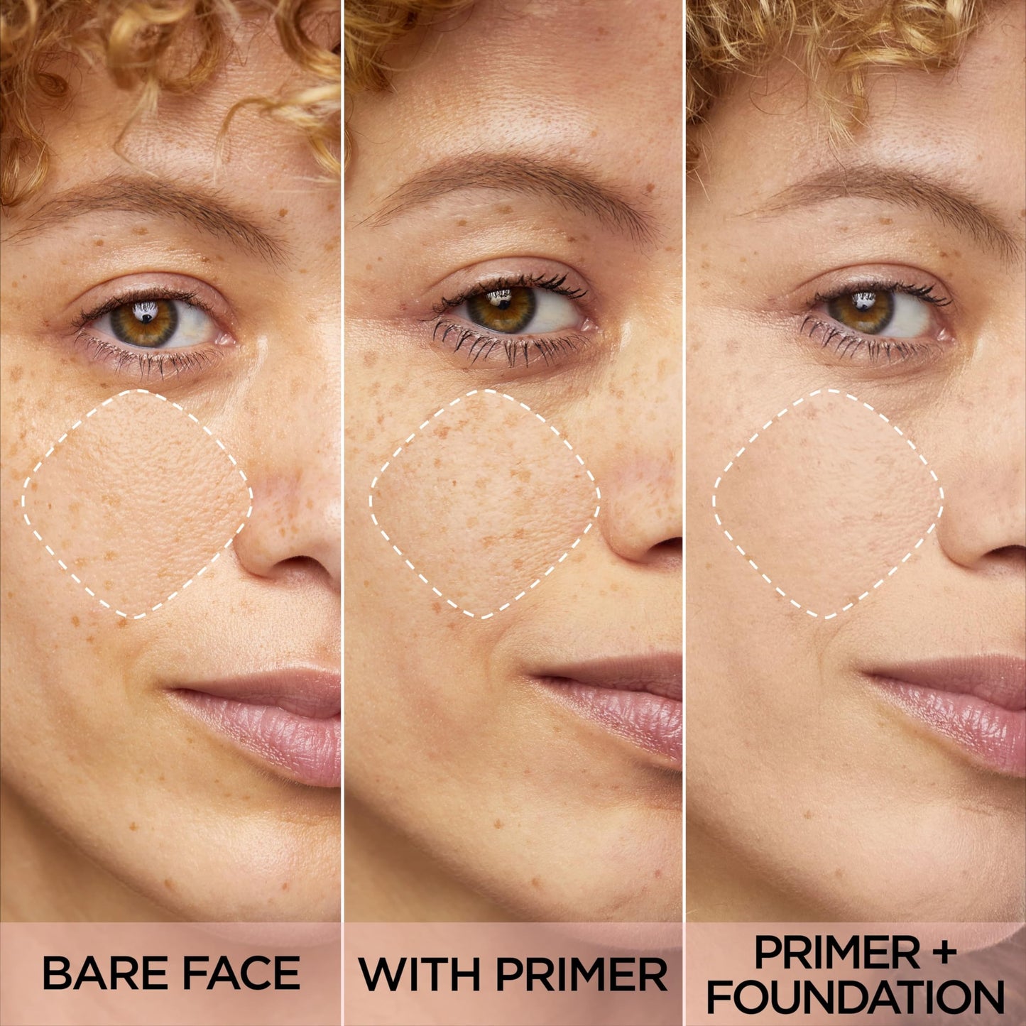 L'Oréal Paris Fresh Face Trio Gift Set – Prime Lab 24H Pore Minimiser Primer, Hydrating Balm-In-Lipstick In 191 Nude Heaven & Lash Paradise Mascara Enriched With Lash-Loving Castor Oil