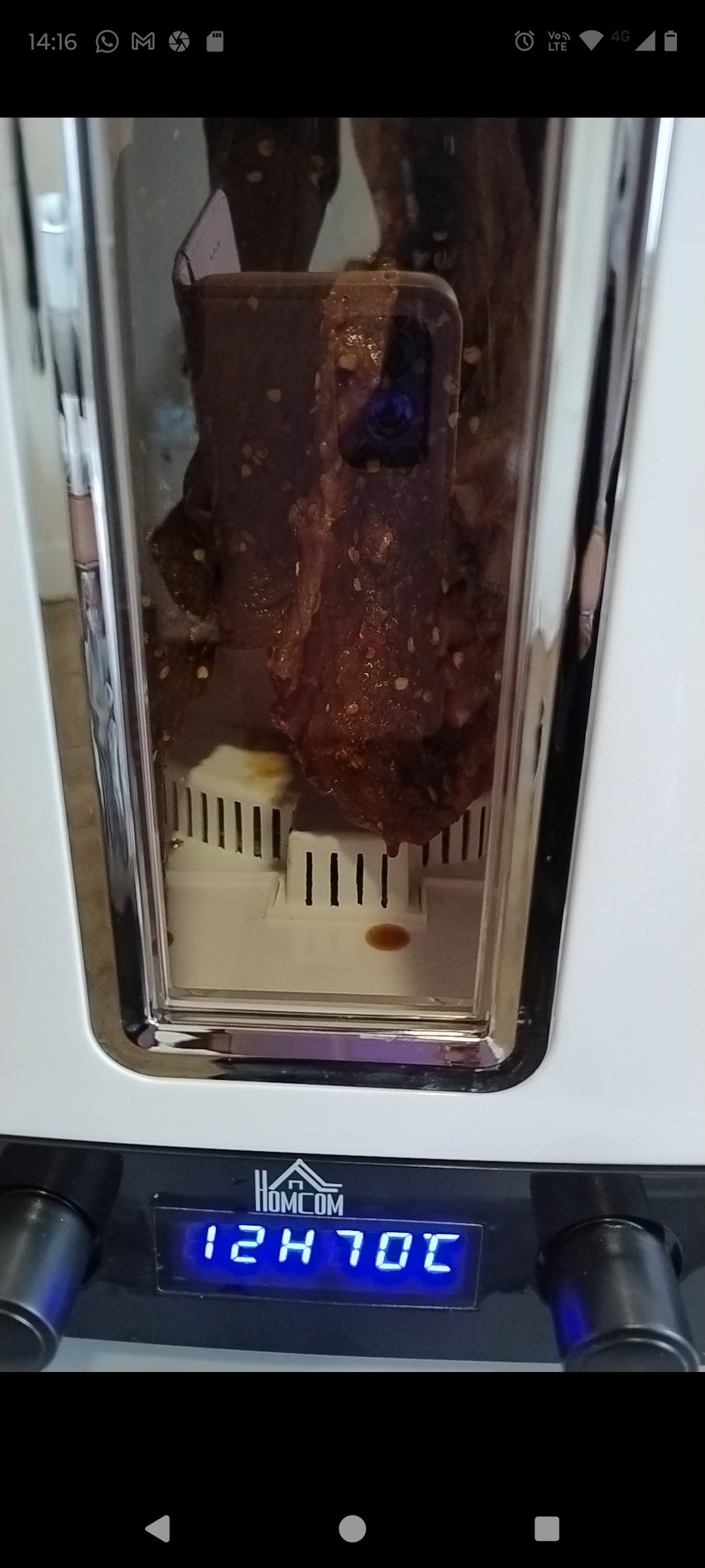 Biltong dehydration machine
