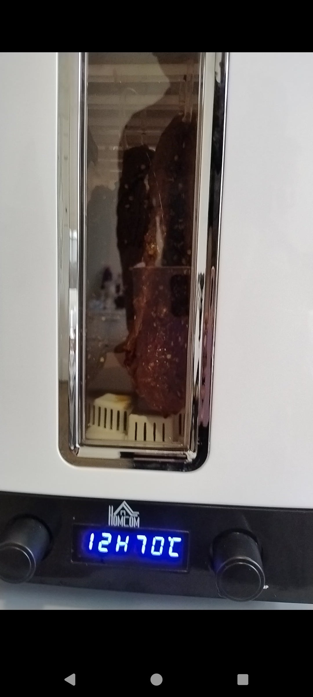 Biltong dehydration machine
