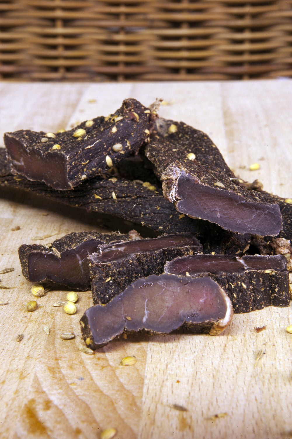 250g biltong treats, ready to go