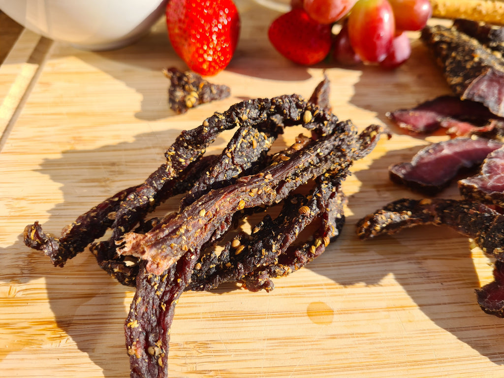 Traditional beef biltong treats 250g