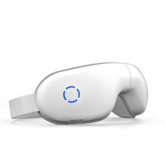 LAOBEN Eye Massager with Heat, Heated Eye Mask with Massages Muscles, Birthday Gift with 5 Massage Modes (Quickly Press the On/Off Button), Gifts for Friend, Mom and Dad