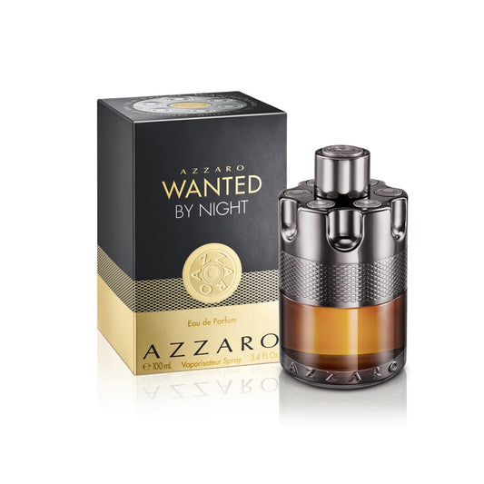 Azzaro Wanted by Night, Eau de Parfum Spray, Spicy Woody Fragrance, Perfume For Men, 100ml