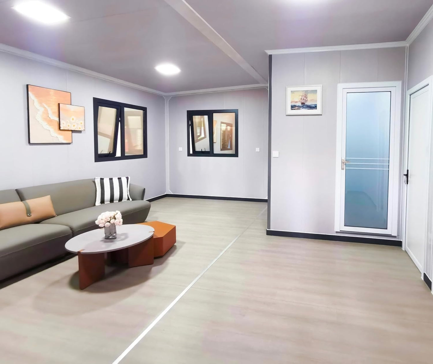 2 Story Container House Prefabricated 20ft 40ft Expandable Container House for Sale Shipping Prefab Tiny Home Granny Flat Home Office