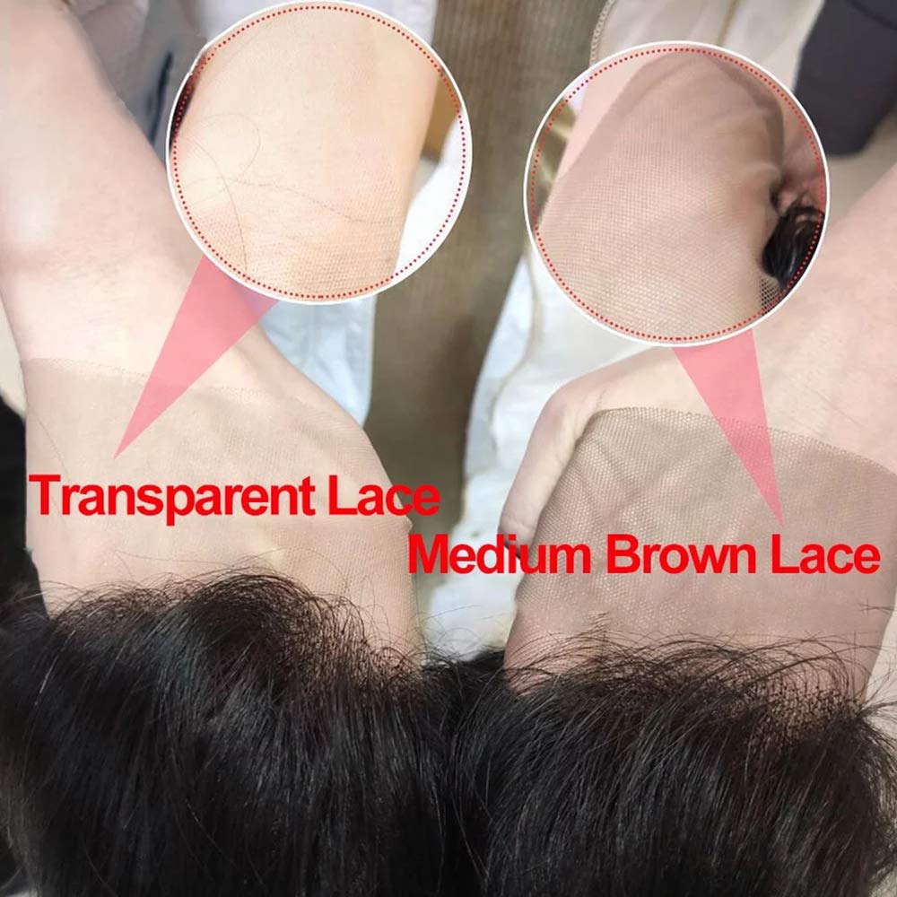 Body Wave Short Bob Human Hair Wig 13x6 HD Transparent Lace Front Human Hair Wig Brazilian Hair Natural Color 150% Density Short Wigs Ocean Wave Pre Plucked With Baby Hair For Women 8Inch