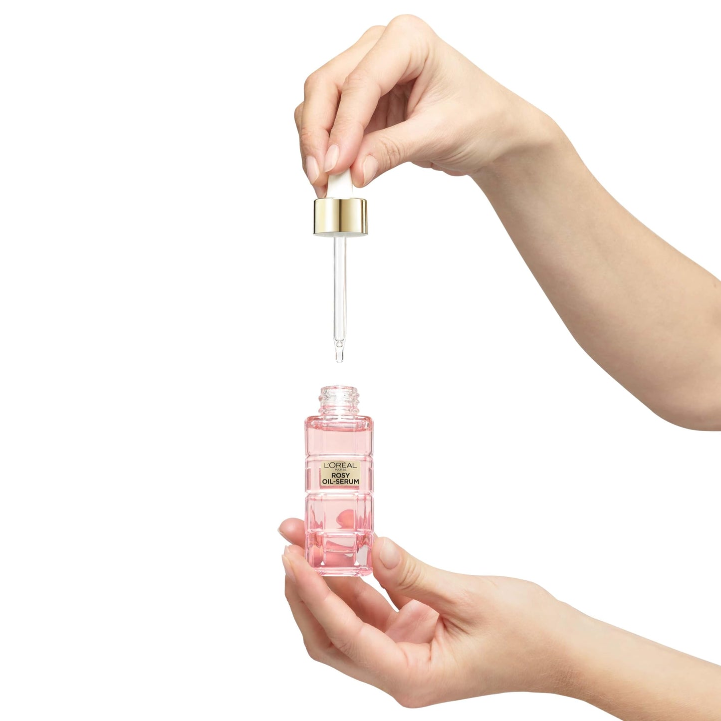 L'Oreal Paris Age Perfect Golden Age Rosy Oil Face Serum, Infused with Peony Cells, Visibly Boosts Skin Radiance & Brightens Complexion for a Healthy Glow, 30ml