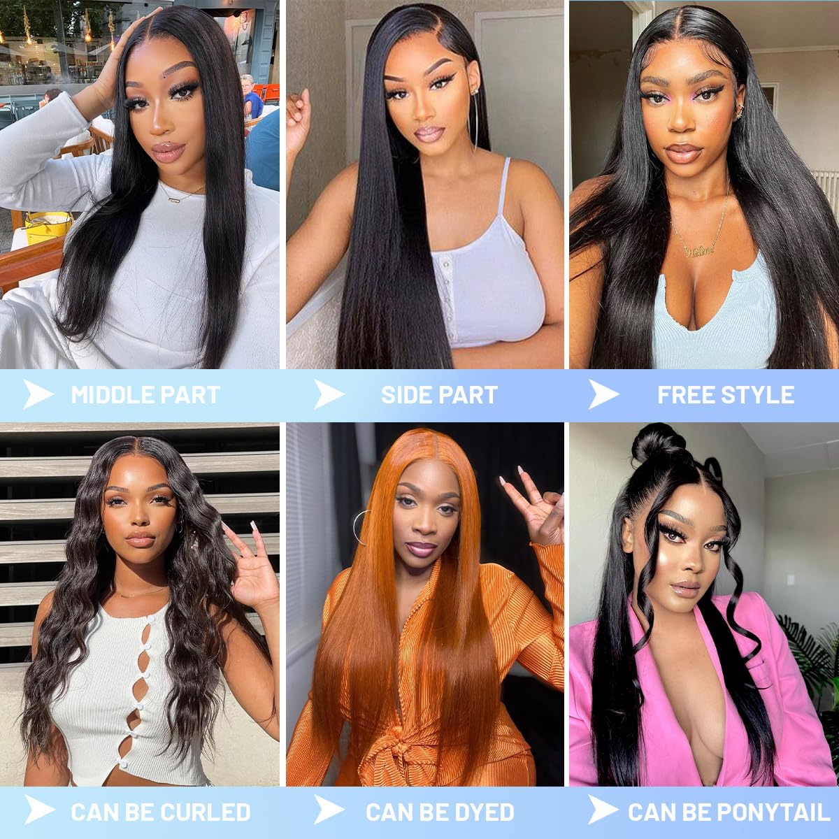 Wear and Go Glueless Wigs Human Hair Pre Plucked Pre Cut 5x5 HD Lace Closure Wigs Human Hair Straight with Baby Hair Straight Human Hair Wig for Beginners Natural Black 200% Density 30 Inch