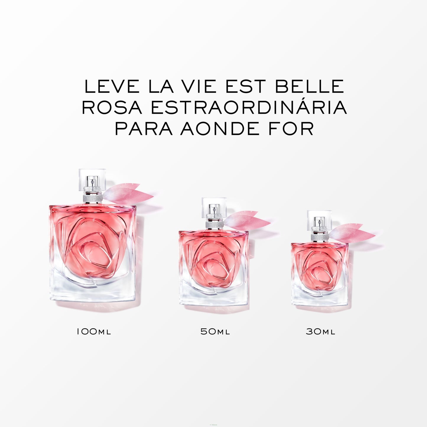 Lancôme La Vie Est Belle Rose Extraordinaire Eau de Parfum - Long Lasting Fragrance with Rose, Iris & Woody Musk, Warm & Floral Women's Perfume, 30ml
