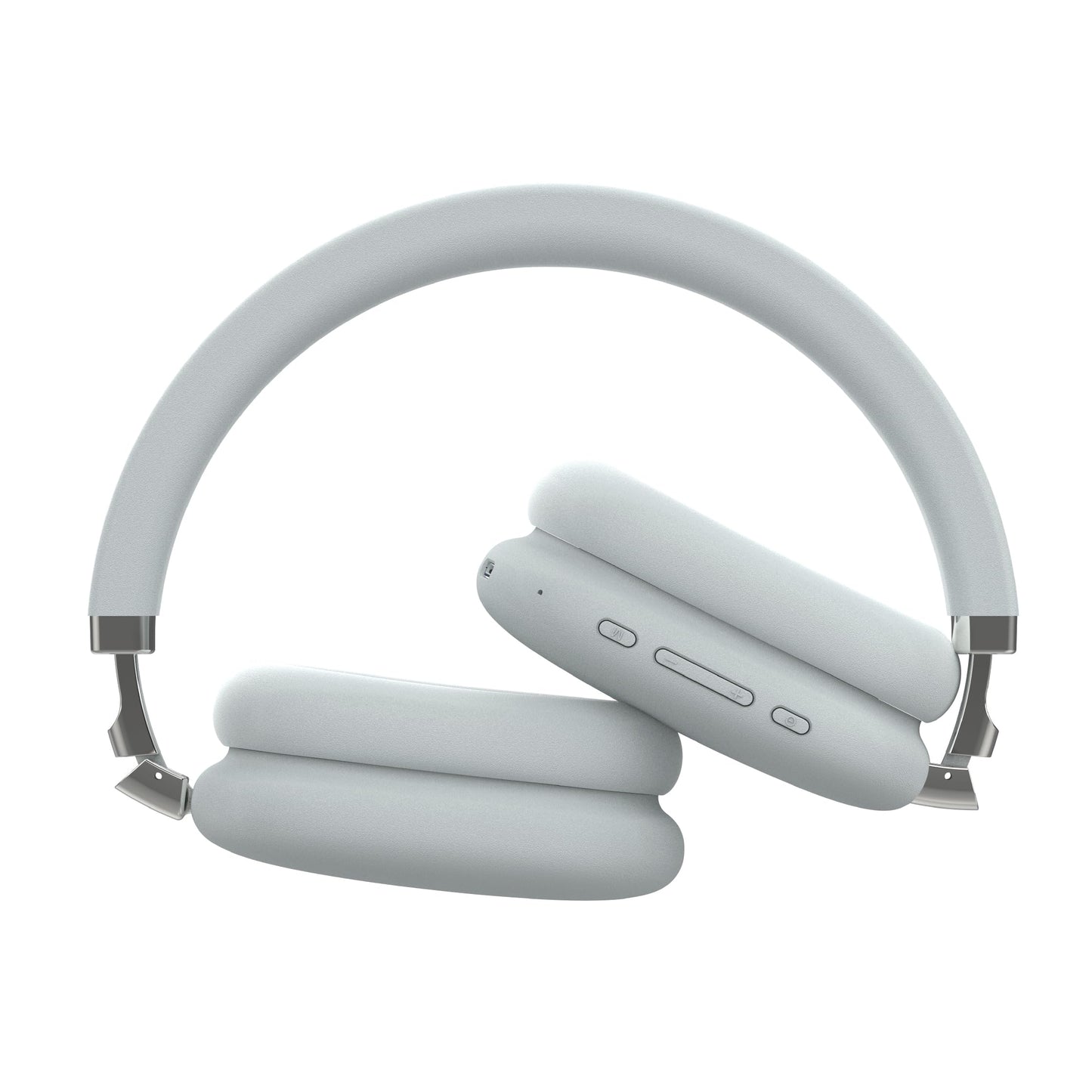 groov e Fusion Wireless Headphones - Active Noise Cancelling Headphones with 32Hrs of Audio Playback - Bluetooth & 3.5mm Audio Jack - White