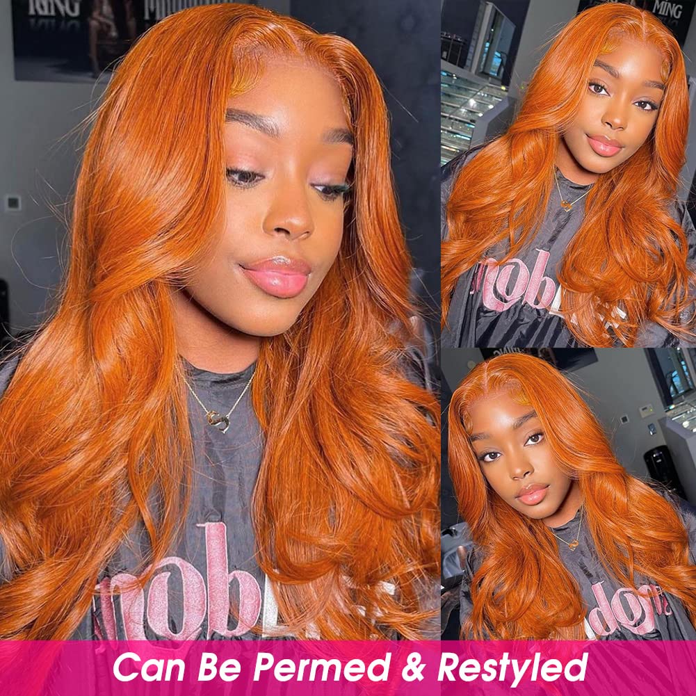 Subella HD Lace Front Wigs Human Hair Pre Plucked Straight 220% Density 13x5 HD Lace Frontal Wig With Baby Hair 12A Transparent Human Lace Wigs For Black Women (26inch)