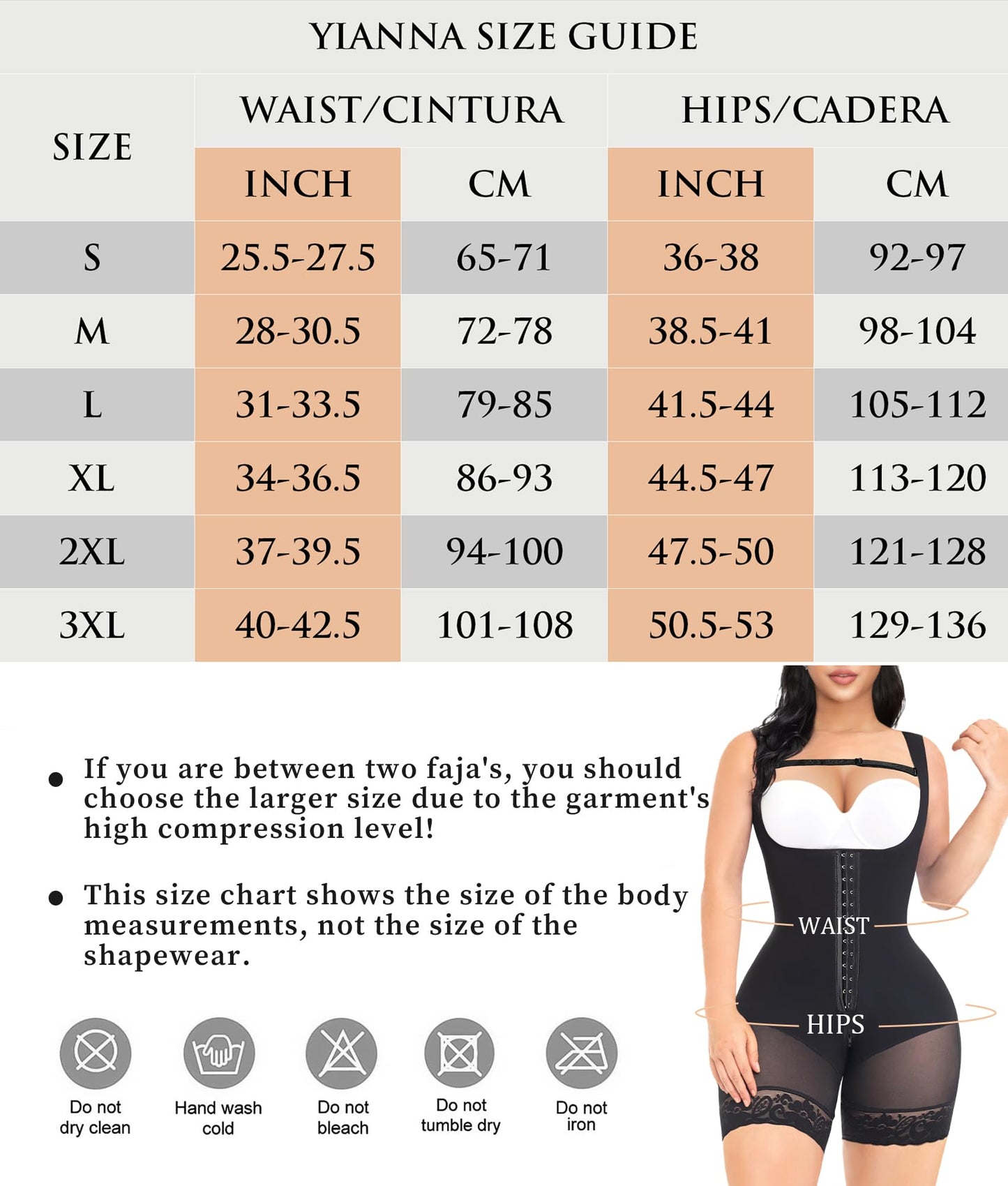 YIANNA Shapewear for Women Tummy Control Full Body Shaper Fajas Colombianas Bodysuit Butt Lifter Post Surgery Zipper Crotch, UK-YA7289-Black-2XL