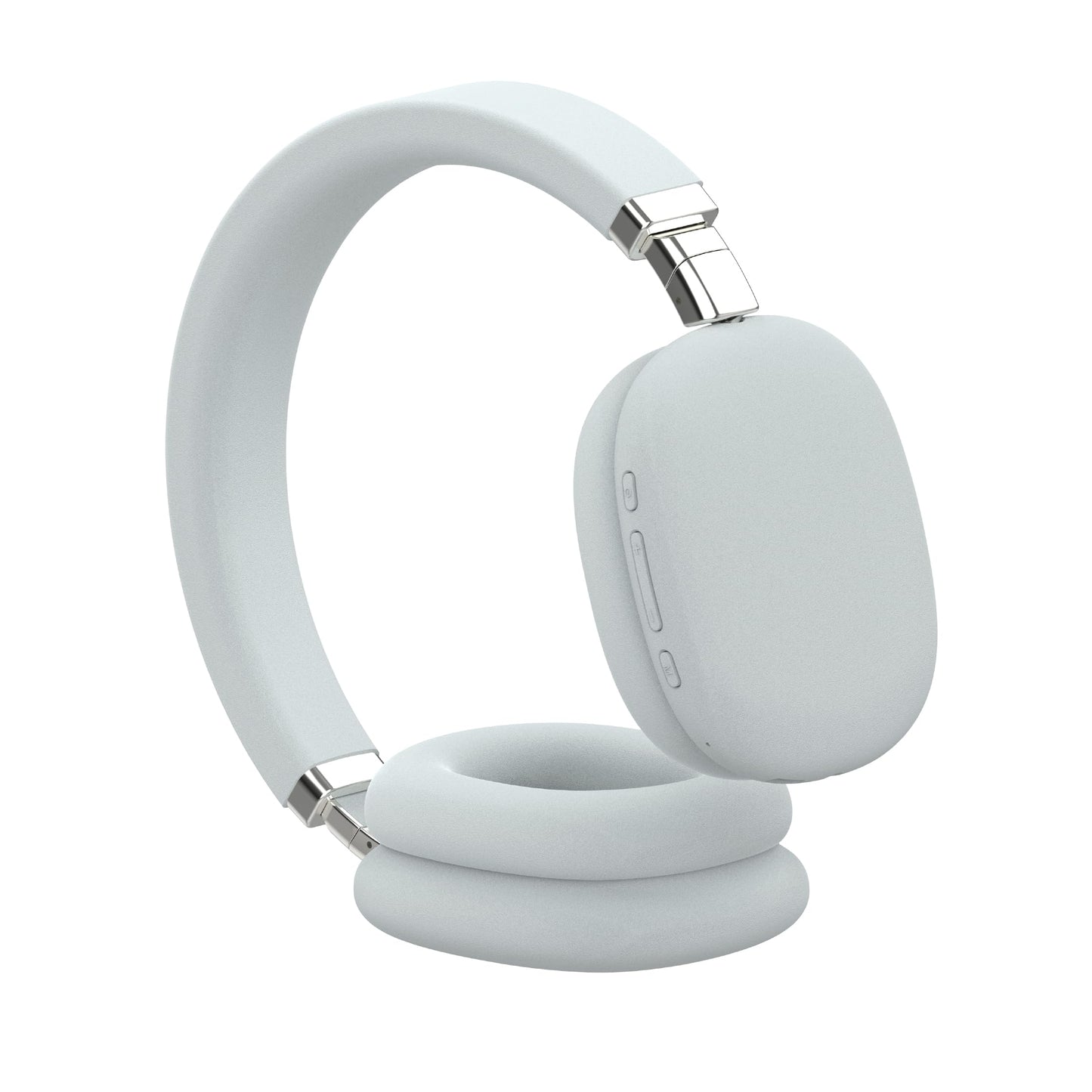 groov e Fusion Wireless Headphones - Active Noise Cancelling Headphones with 32Hrs of Audio Playback - Bluetooth & 3.5mm Audio Jack - White