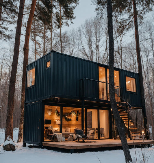 Prefab Home Kit, Modular Container House, Portable Cabin for Backyard