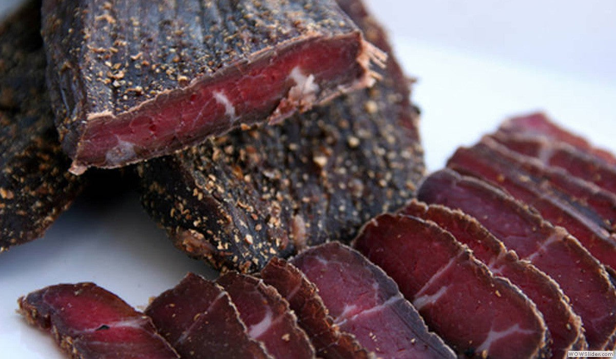 Biltong Bites and Spicy Jerky